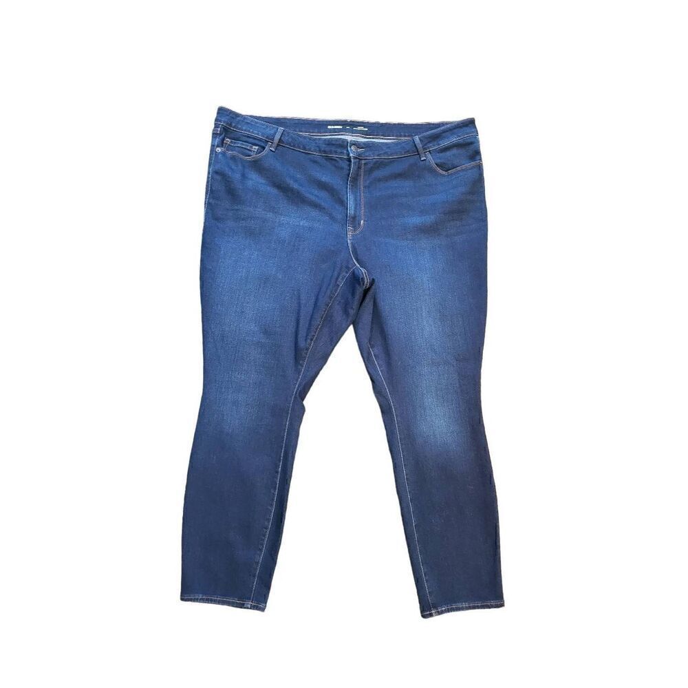 Old Navy Mid Rise Pop Icon Skinny Jeans Fern Blue Women's 26